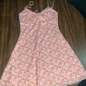 Forever 21 Pink Floral Dress
